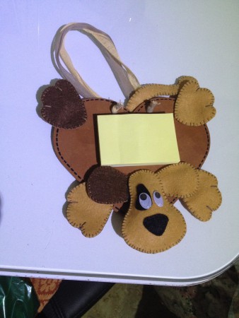 Porta Post-It cagnolino